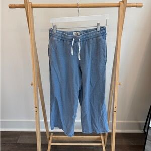 Marine Layer Blue Track Pants